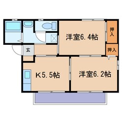 ピュア　チェーレの物件間取画像